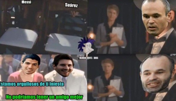 Memes: El capitán Andrés Iniesta anunció su salida del Barcelona y la red se rinde a su adiós