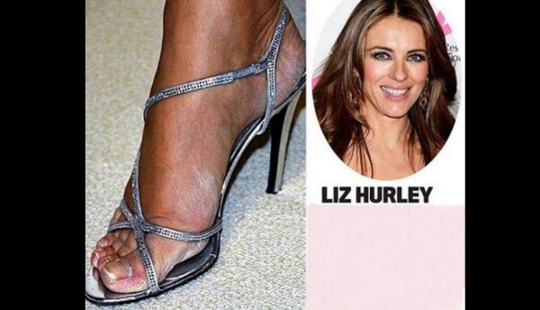 Las 10 famosas con los pies más feos