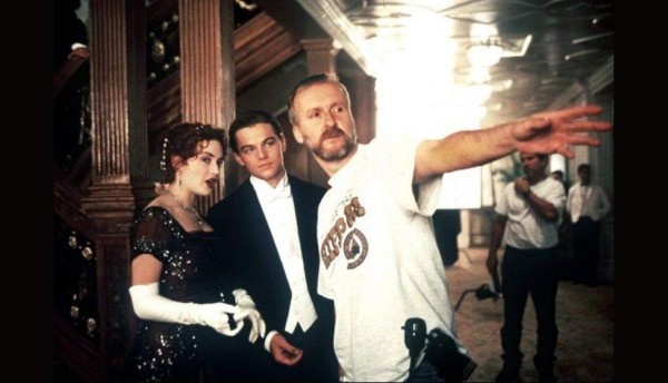 Publican fotos nunca antes vistas de la grabación de Titanic