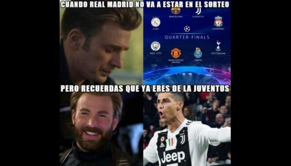 ¡A reír! Los memes que dejó el sorteo de la Champions League destrozan al Real Madrid