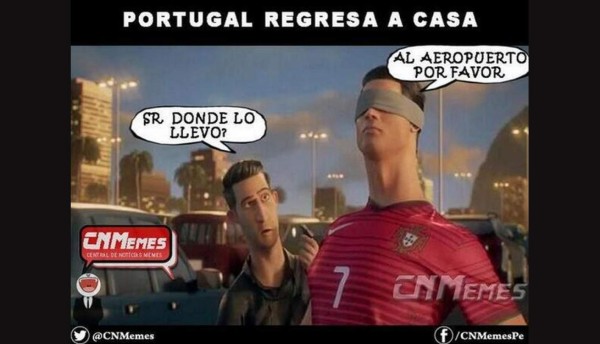 Los memes de CR7 luego de fallar el penal ante Austria en la Eurocopa