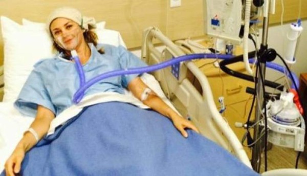 Aracely Arámbula internada de emergencia