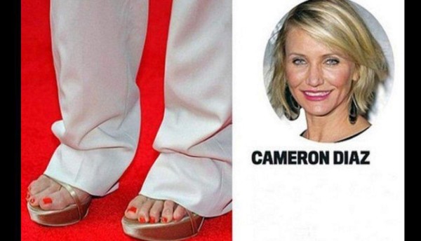 Las 10 famosas con los pies más feos