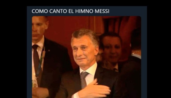 Con originales memes, usuarios se burlan de Leo Messi por cantar el himno de Argentina