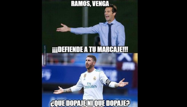 Memes destrozan al Real Madrid tras perder por goleada ante Eibar
