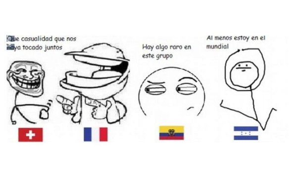 Los grupos del Mundial 2014, versión memes