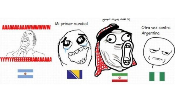 Los grupos del Mundial 2014, versión memes