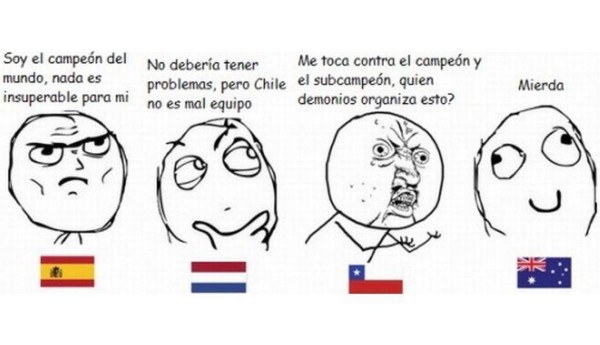 Los grupos del Mundial 2014, versión memes