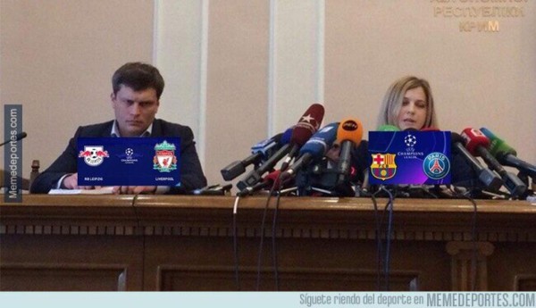 Los memes que dejó el partido entre Barcelona y PSG