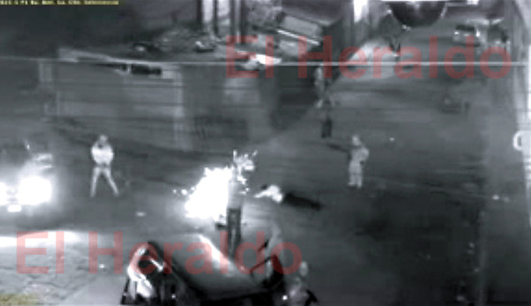 Video capta cómo matan los sicarios en la capital de Honduras