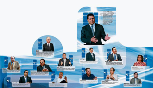 Los técnicos y figuras tras JOH