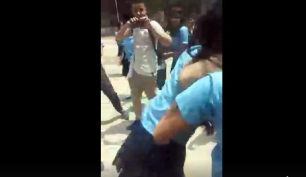 Honduras: Alumnas del Instituto Jesús Milla Selva protagonizan pelea callejera&nbsp;&nbsp;