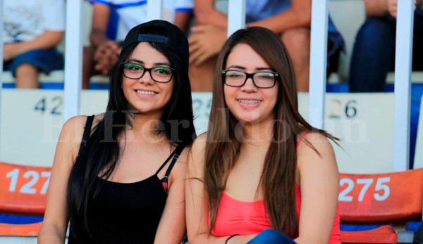 La belleza también estuvo presente en el clásico entre Olimpia y Motagua