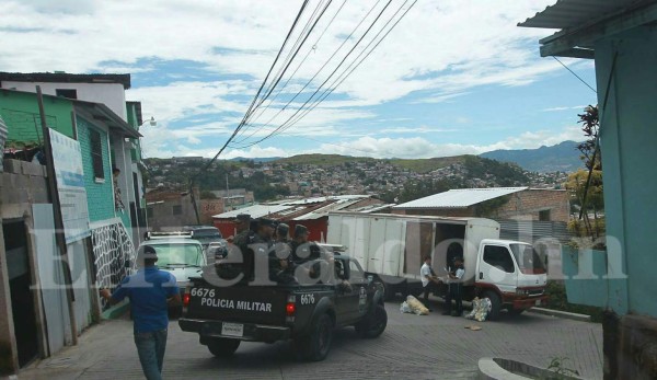 Las colonias de la capital de Honduras invadidas por la pandilla 18