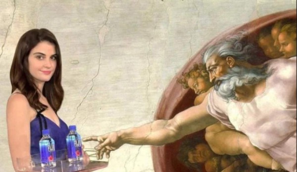 Divertidos memes con 'la chica del agua' de los Globos de Oro inundan las redes