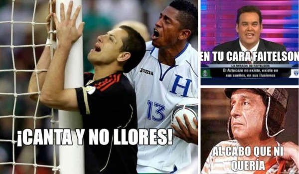 Los ocurrentes memes del partido Honduras contra México