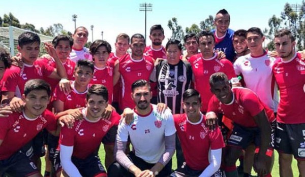 Los mejores recuerdos del hondureño Brayan Beckeles en el Necaxa de México