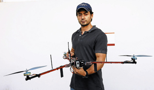 Cazador de imágenes desde las alturas