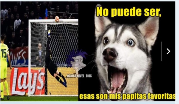 Los mejores memes de la goleada del Barcelona al Lyon en la Champions League