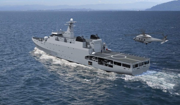 Honduras tendrá en los próximos años el OPV-80, que es un buque de patrulla de zona económica exclusivo para tareas de interdicción marítima, seguridad y control de tráfico marítimo.