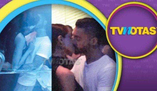 ¡Captan a Maluma dándose un apasionado beso con la actriz Eiza González!