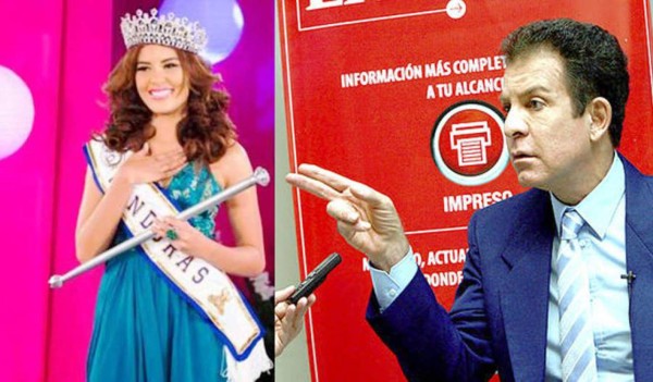 Miss Honduras Mundo es la mujer ideal: Nasralla