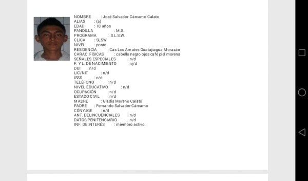 Honduras: Alerta máxima por fuga de mareros de cárcel de El Salvador