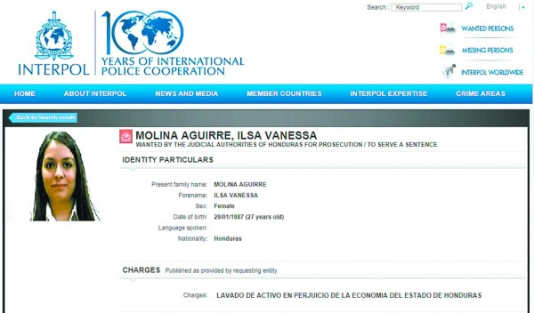 Presentación voluntaria de Ilsa no la exime de ir a prisión