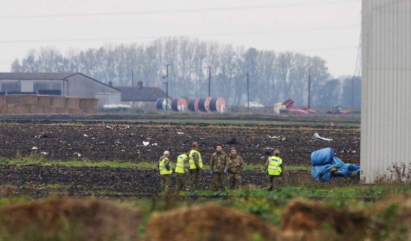 Muere el piloto al estrellarse un avión militar de EEUU en Inglaterra&nbsp;&nbsp;