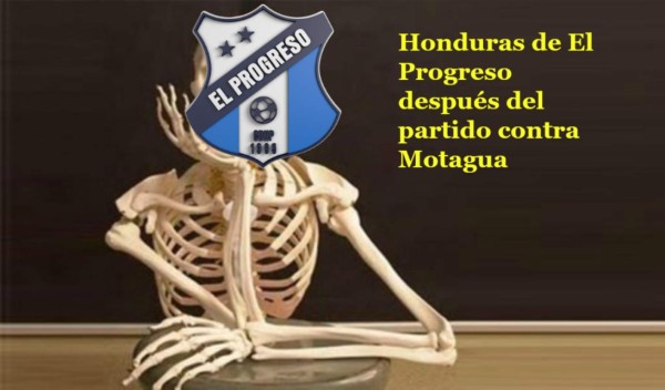 Los divertidos memes que dejó el primer partido de la final entre Honduras de El Progreso y Motagua