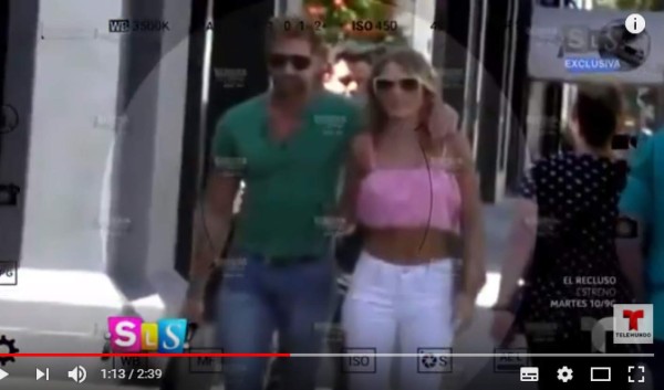 Confirman romance entre Gabriel Soto e Irina Baeva