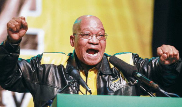 El polígamo presidente sudafricano Zuma vuelve a casarse por sexta vez