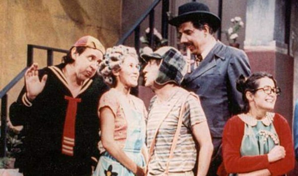 Fotos de Rubén Aguirre en su paso por Chespirito