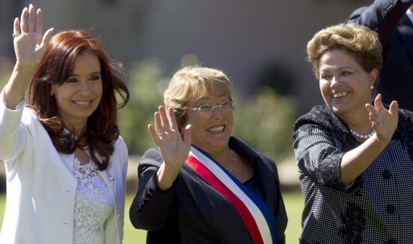 Michelle Bachelet asume como presidenta de Chile
