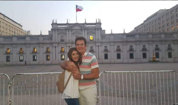 Iroshka Elvir y Salvador Nasralla derrochan amor en sus vacaciones