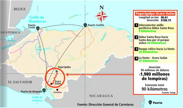 La salida al sur tendrá un interconector de 5 km