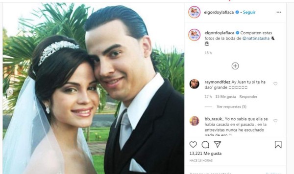 Filtran fotos del primer matrimonio de Natti Natasha&nbsp;&nbsp;
