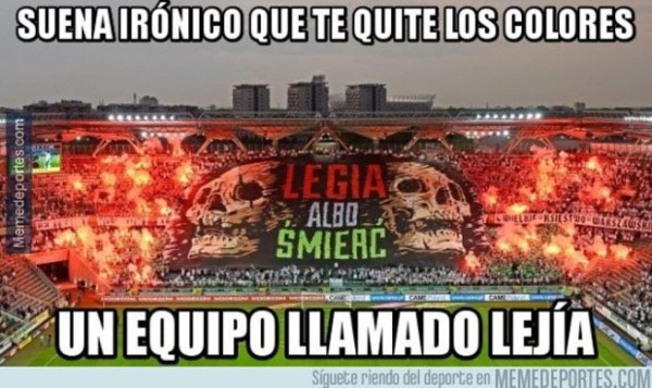 Memes del empate del Real Madrid y Legia Varsovia