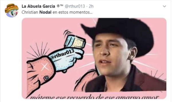 Se desata ola de memes tras supuesta ruptura entre Belinda y Christian Nodal