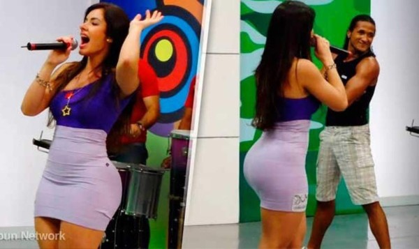 Sexi brasileña resultó ser una cantante y no una pastora