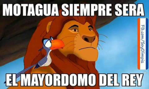 Memes del clásico Olimpia-Motagua