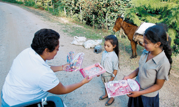 Soli-Diario no se olvidó de los niños de la frontera con El Salvador