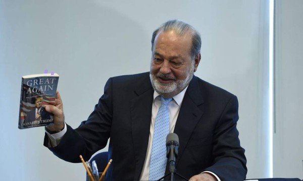 Magnate mexicano Slim dice que Trump 'no es Terminator, es negociator'