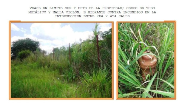 Avalúo a propiedad en Residencial San Ignacio