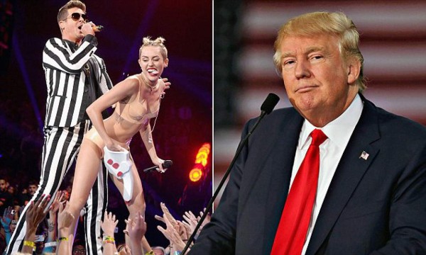 Miley Cyrus se mudará del país si gana Donald Trump la presidencia