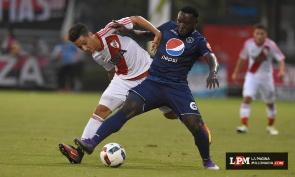 Las mejores imágenes del juego entre Motagua y River Plate