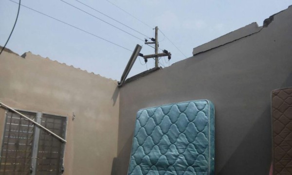 Vientos huracanados dejan daños en al menos 42 viviendas de El Paraíso&nbsp;&nbsp;