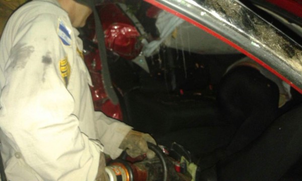 Pareja muere en accidente en norte de Honduras