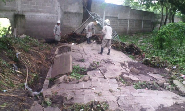 Jutiapa y Juticalpa sufren daños por inundaciones