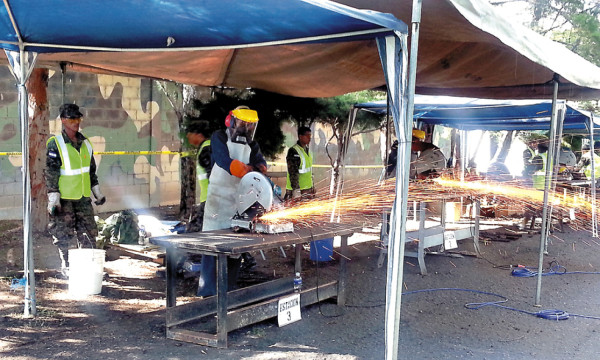 Destruyen casi 500 armas incautadas